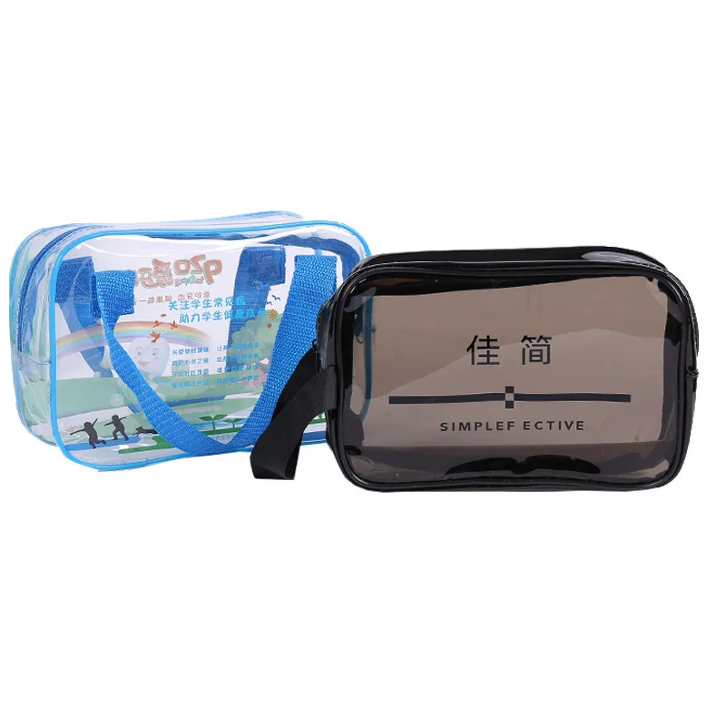 

Transparent Cosmetic Bag PVC Portable Net Red Large-capacity Portable Waterproof Cosmetic Wash Bag Multi-functional Storage Bag