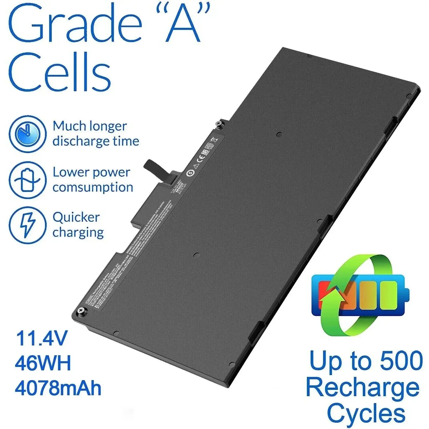 Аккумулятор CS03XL для HP Elitebook 840 850 G3 G4 800513-001 854108-850 Zbook 14 G2