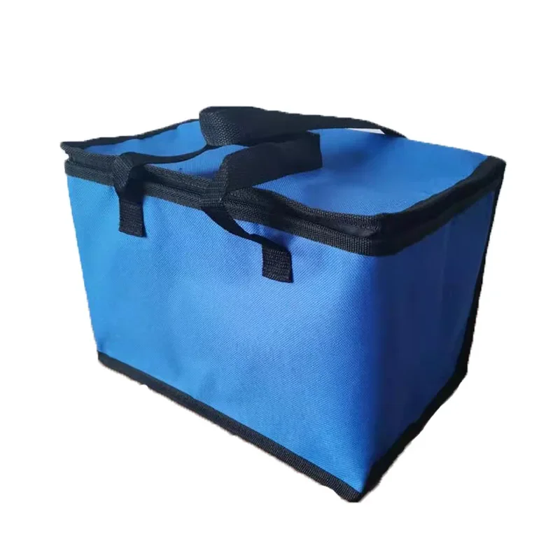 

Insulated Thermal Cooler Bag Cool Lunch Foods Drink Boxes Drink Storage Big Square Chilled Bags Zip Picnic Tin Foil Food Bags