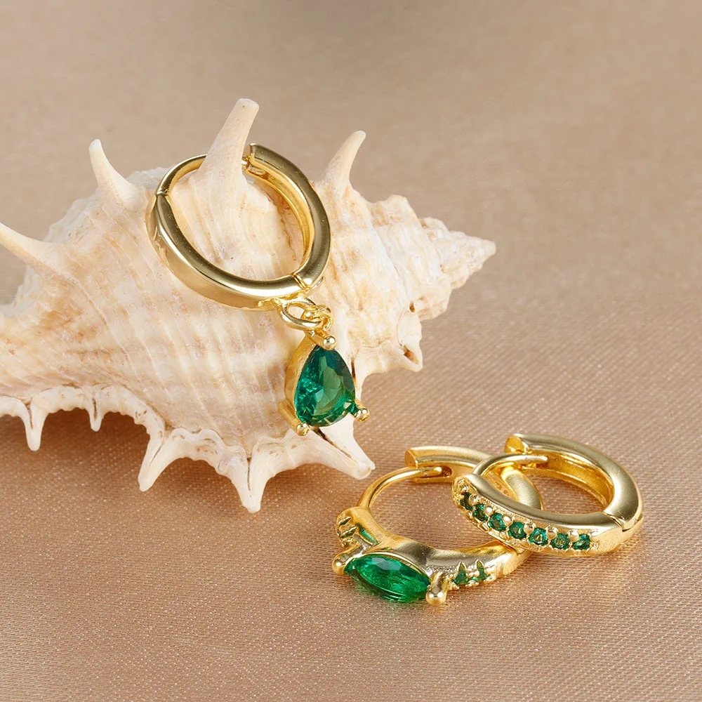 3 шт. винтажные серьги-кольца Huggie из нержавеющей стали для женщин крошечные с