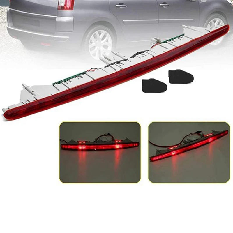 

9680398480 Car LED High Mount Rear Third Brake Light Stop Signal Lamp For Citroen C4 Picasso 2008-2016