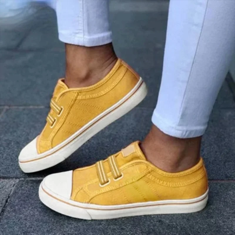 

Fast Shipping 2021 Women Vulcanized Sneakers Breathable Flat Casual Classic Shoes Woman Spring Autumn Canvas Zapatos Mujer 2021