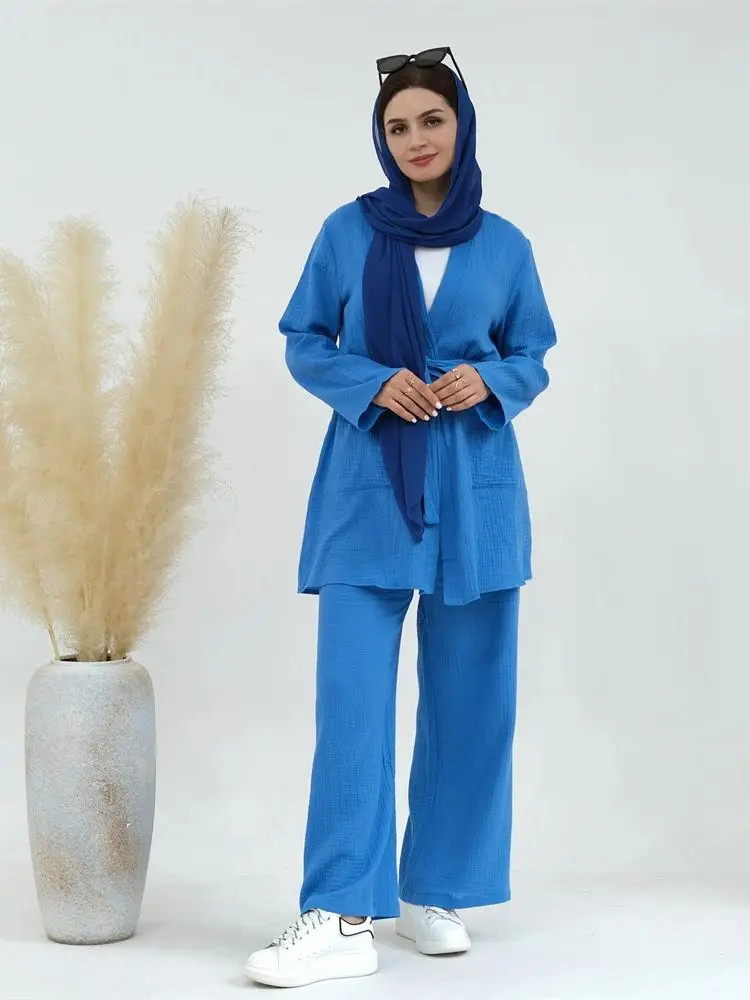 Набор из 2 предметов Рамадан ИД умеренная абайя молитвенная одежда женский