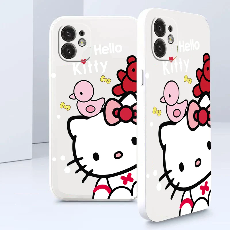 Чехол из ТПУ с рисунком Hello Kitty Cat для OnePlus 10 Pro 9RT 8T 11 10R 10T 9 9R N20 One Plus Nord 2 CE 5G N200 ACE Cover