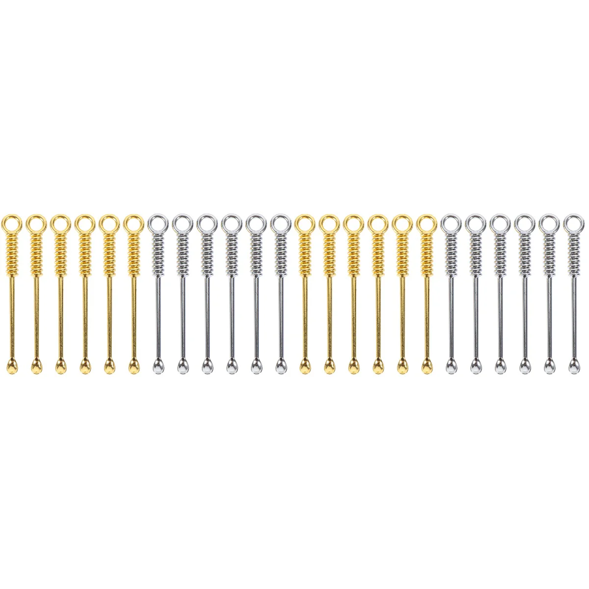 

24 Pcs Tiny Scoop for Cosmetics Scoop Gold Pendant with Scoops Spoon Sampling Spoon Spoon Charm Pendant