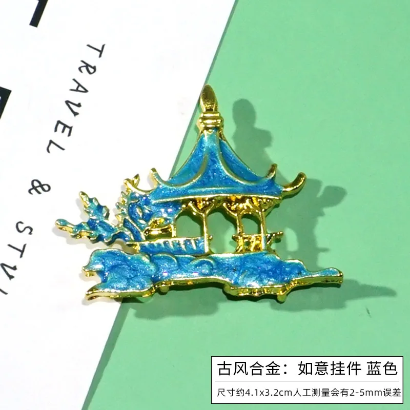 Лучший новый китайский стиль сплав Гухао имитация жемчуга стразы сливовое