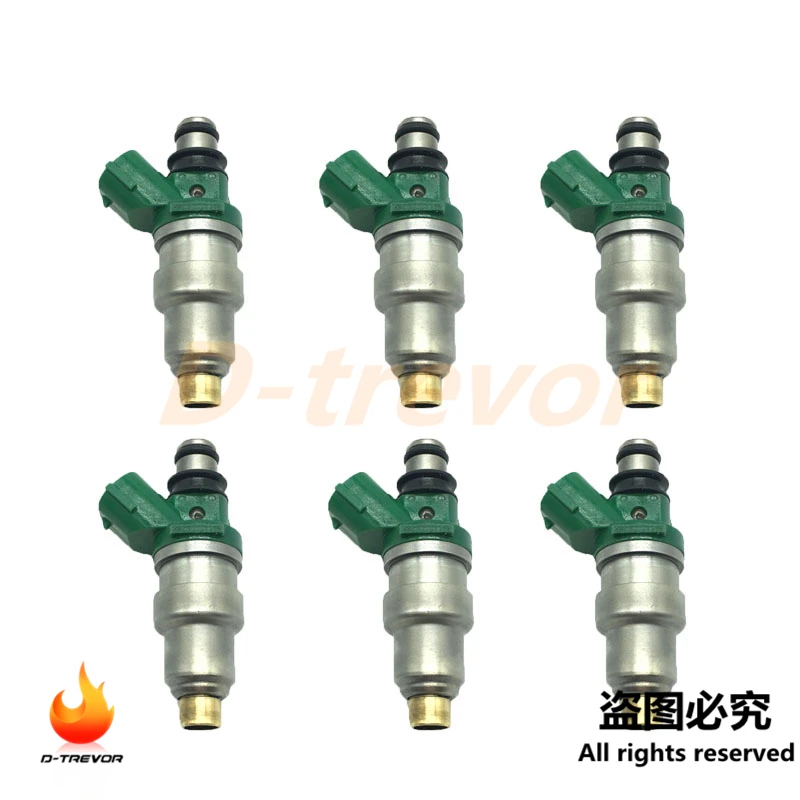 6Pcs fuel injectors nozzle OEM 23250-11110 for 1995-1998 Toyota Paseo Tercel 1.5L