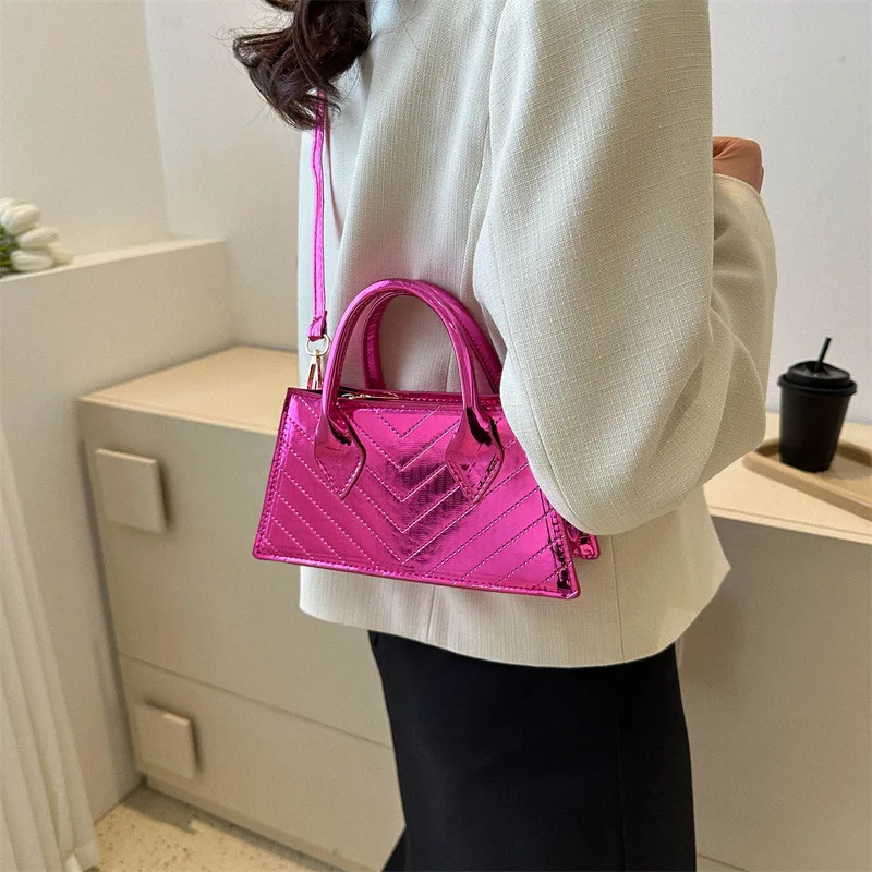 

HJKL 2023 New Popular Handbag Women's Fashion Korean Edition Bright Face Crossbody Bag Personalized One Shoulder Bags For Women