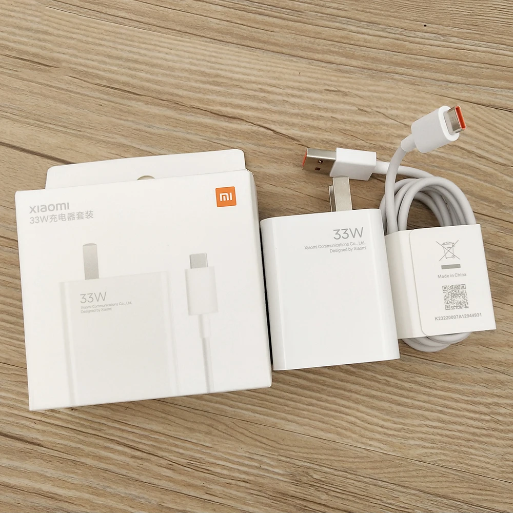 Быстрое зарядное устройство для Xiaomi Mi 10 10T Pro Poco X3 NFC Turbo 33 Вт американский адаптер 1