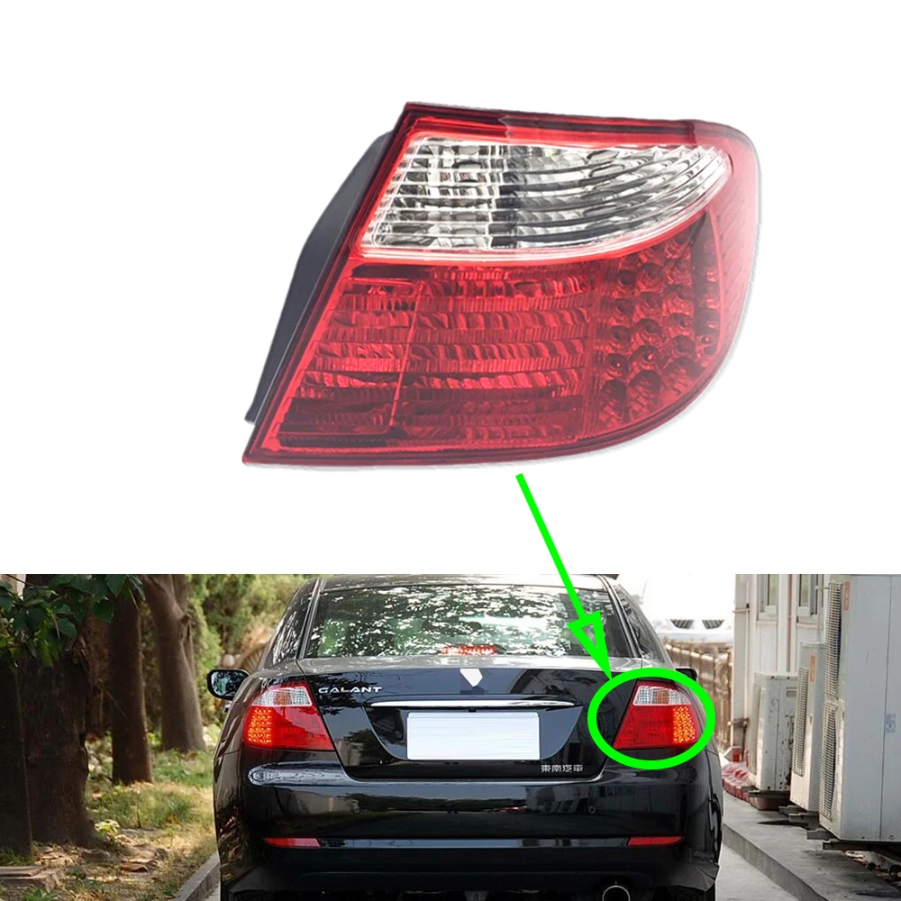 

Car Tail Lamp For Mitsubishi Galant 2007~2012 Auto Rear Light Assembly Turning Signal Brake Lamp Warning Bumper
