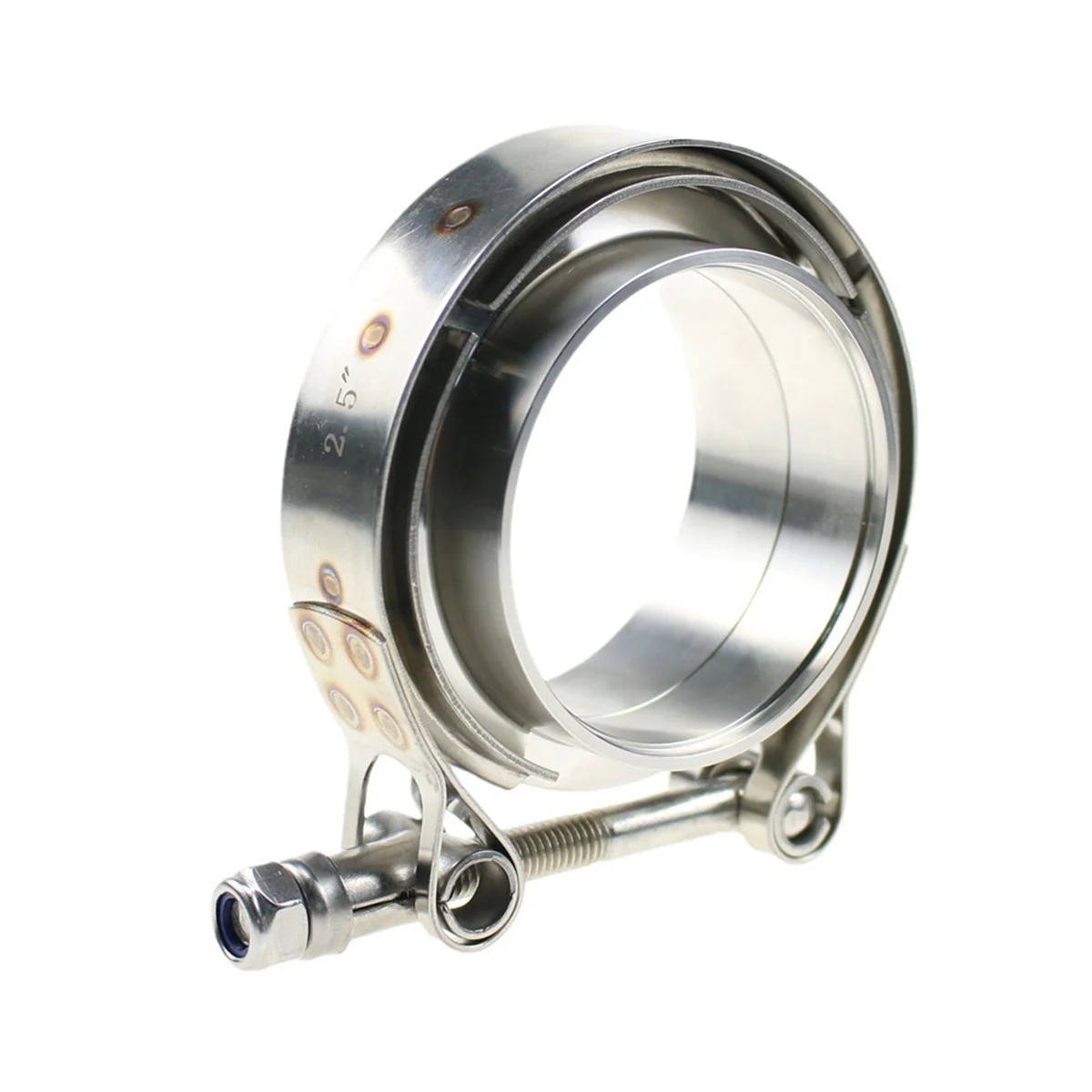 Универсальный выхлопной фланец V-образный зажим 3-дюймовый V Turbo комплект для SS304 3