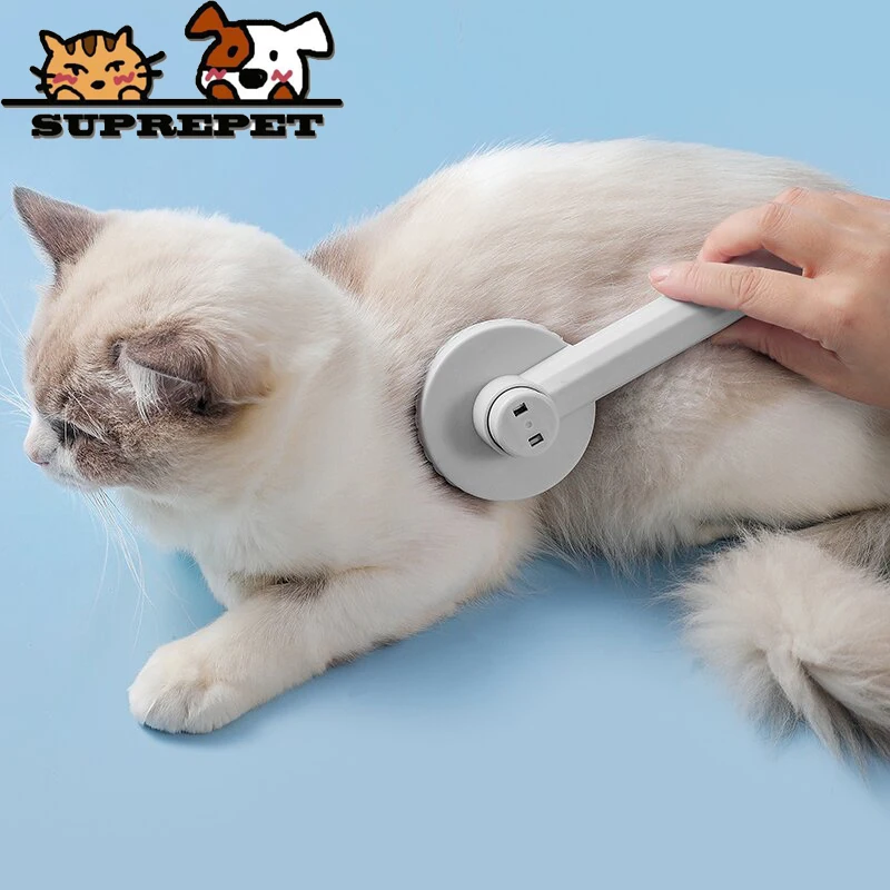 

Чистящая Щетка Suprepet, цветные аксессуары для кошек, удобные для кошек, для всех сезонов, скребок для удаления волос, инструмент для ухода за д...