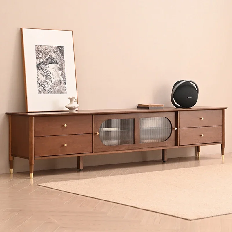 Скандинавские деревянные подставки для телевизора гостиной современные