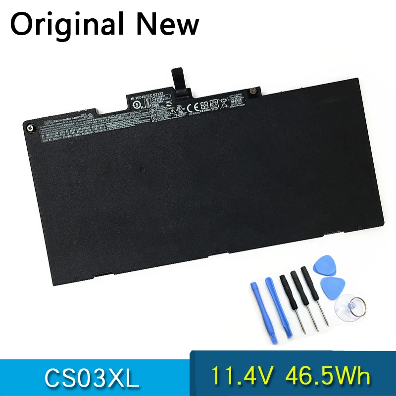 

Оригинальный аккумулятор CS03, CS03XL, Φ DB6U, I33C, I41C для HP EliteBook 740, 745, 840, 850, G3, G4, ZBook 15u, G3, G4, mt43, 800231-1C1