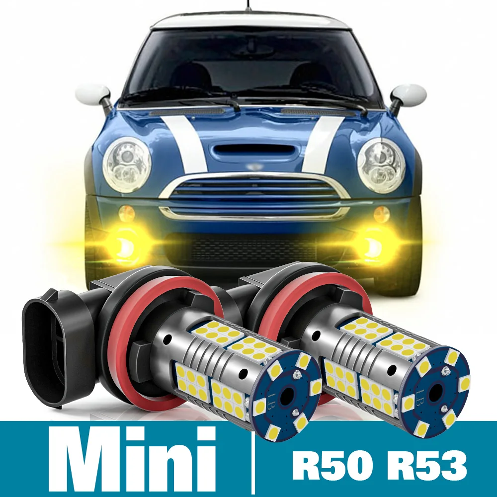 

2pcs LED Fog Light For Mini Cooper R50 R53 Accessories 2004.07-2006 2004 2005 2006