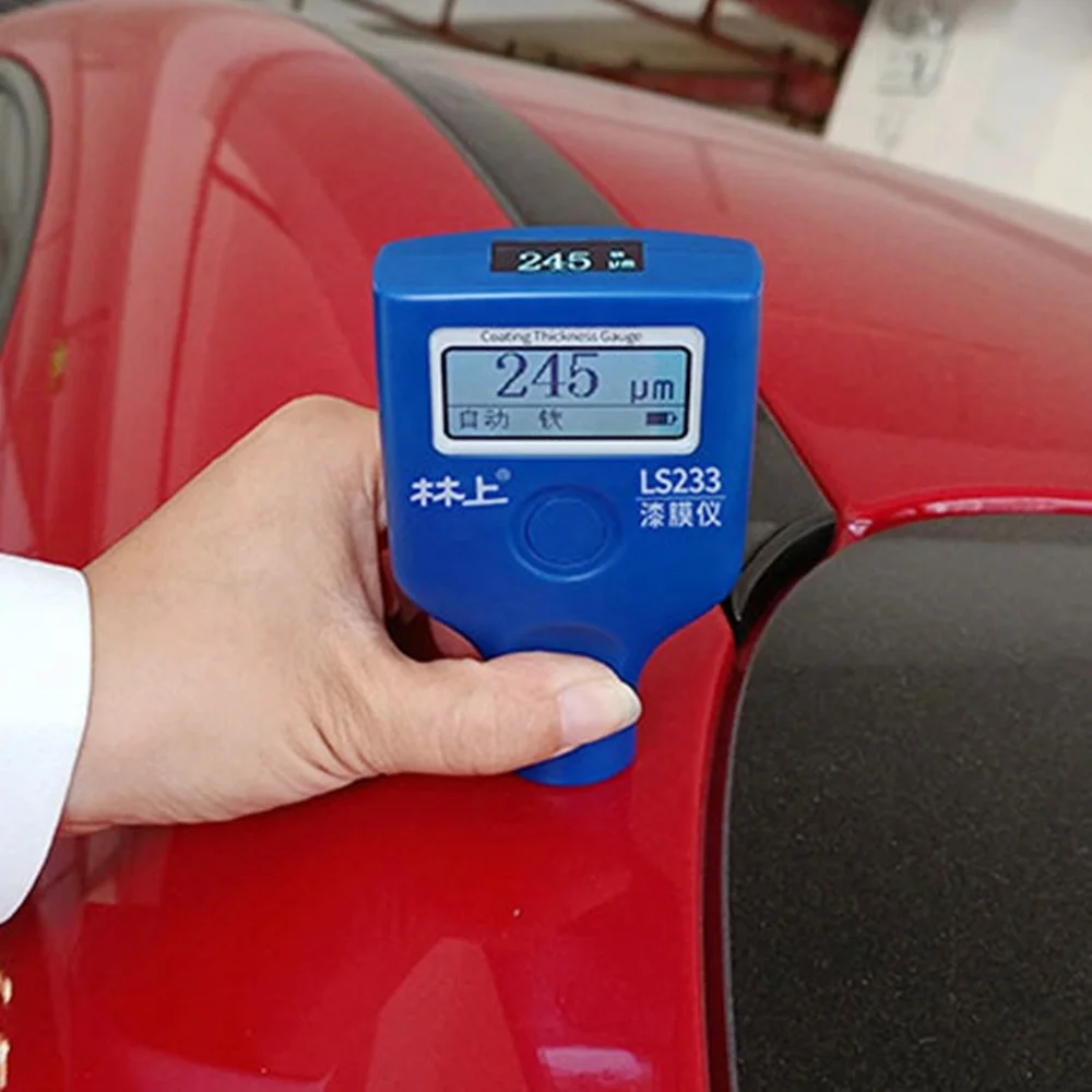 

LS233 Automotive Paint Meter (Dual screen),Low Temperature Resistant OLED + High-definition LCD
