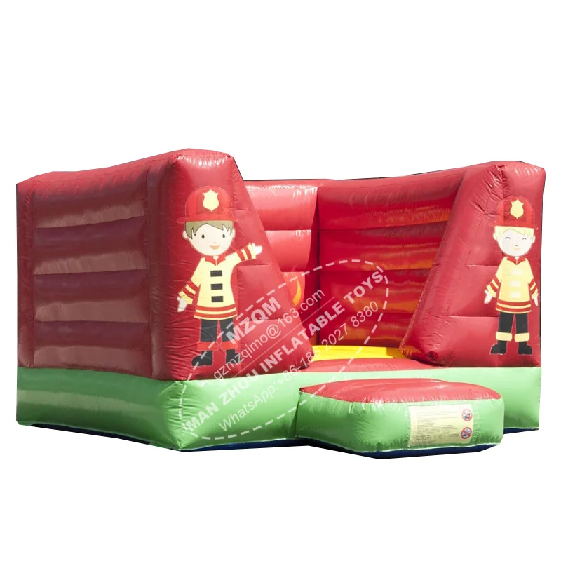 

Inflatable Mini Fireman theme bounce house bouncy castle