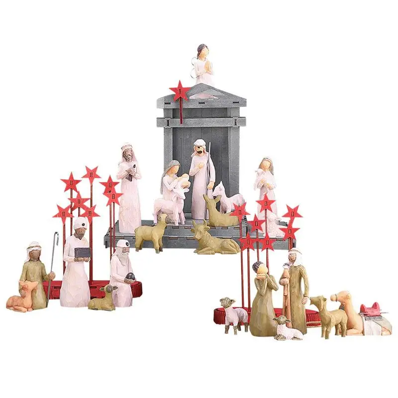 

20 шт./набор, декоративные куклы с гравировкой