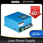 Лазерный блок питания Cloudray 40 Вт CO2, 110 В 220 В для лазерного гравировального станка CO2 35-50 Вт MYJG