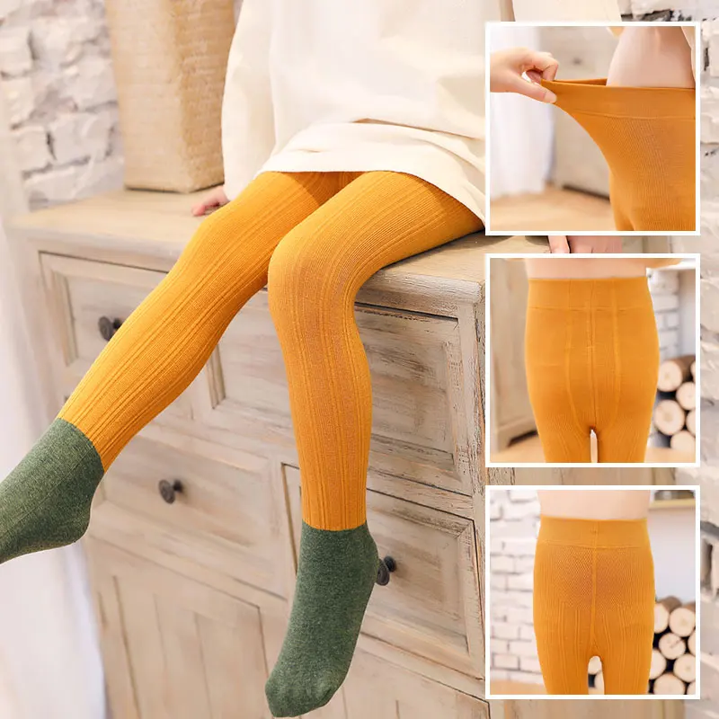 Spring and autumn cotton fashion color-blocking jumpsuit children's multi-color high-density knitted anti-pilling dual-use file