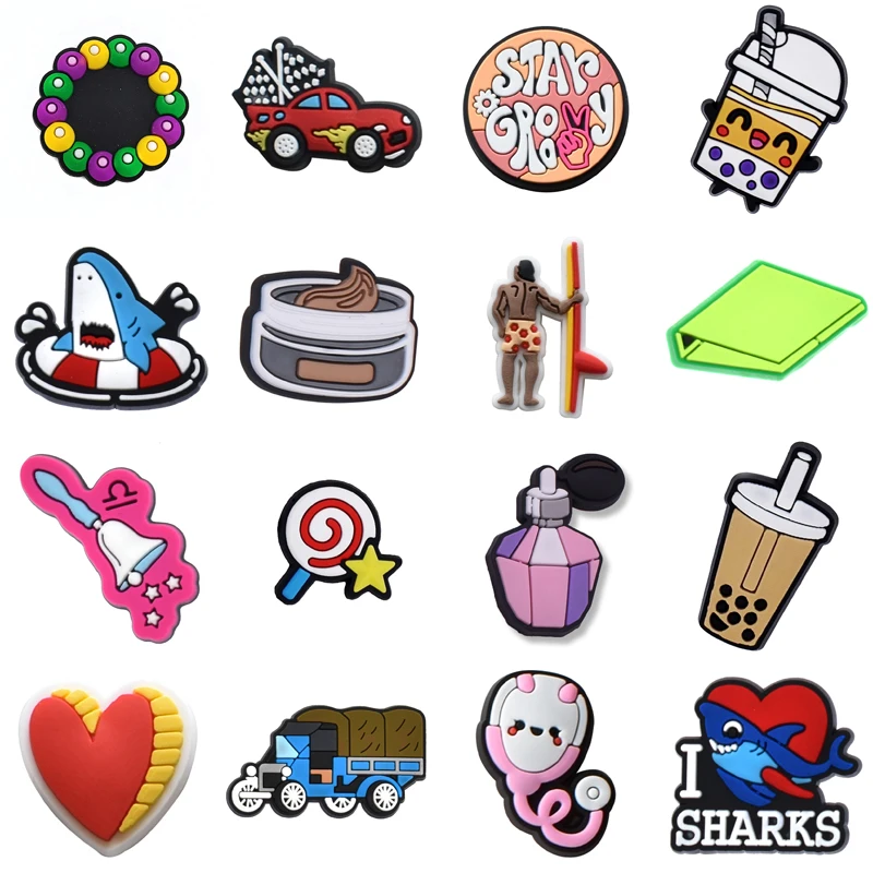 

Лидер продаж, 1 шт., популярные аксессуары из ПВХ для обуви, подходят для Croc садовые Туфли-сабо, пряжки, булавки, украшения для мальчиков и дев...