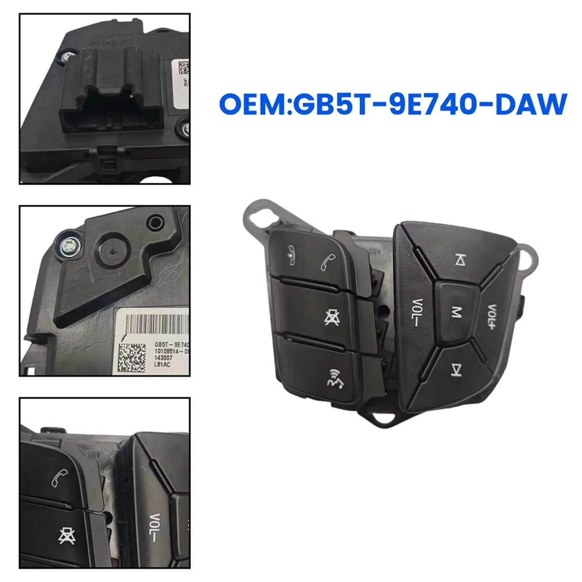 Управляющий переключатель для правого руля автомобиля подходит Ford Ranger 2016-2019