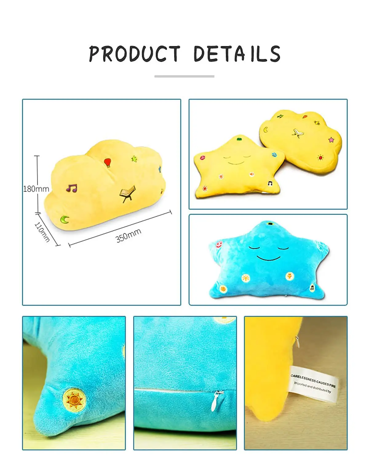 Лидер продаж детская развивающая молитва Коран Дуа искусство + свет и звук облако