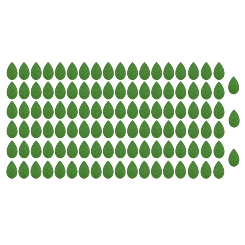 

110Pcs Plant Clips Climbing Plant Wall Fixture Clips Self-Adhesive Plant Fixing Hook Green Leaf Shaped Clips For Garden
