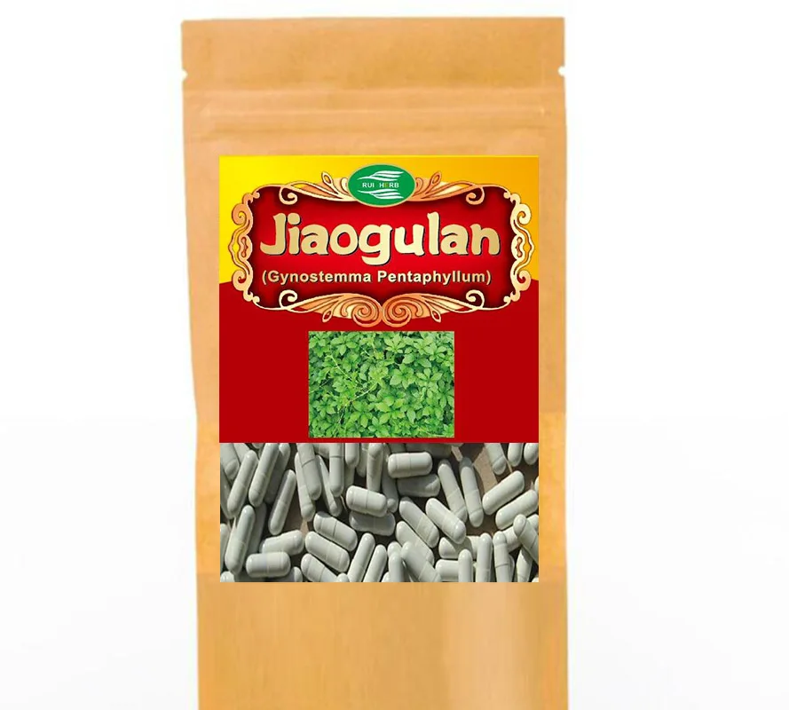 

30/50 шт., капсулы экстракта Jiaogulan (Gynostemma) с высокой мощностью 4:1