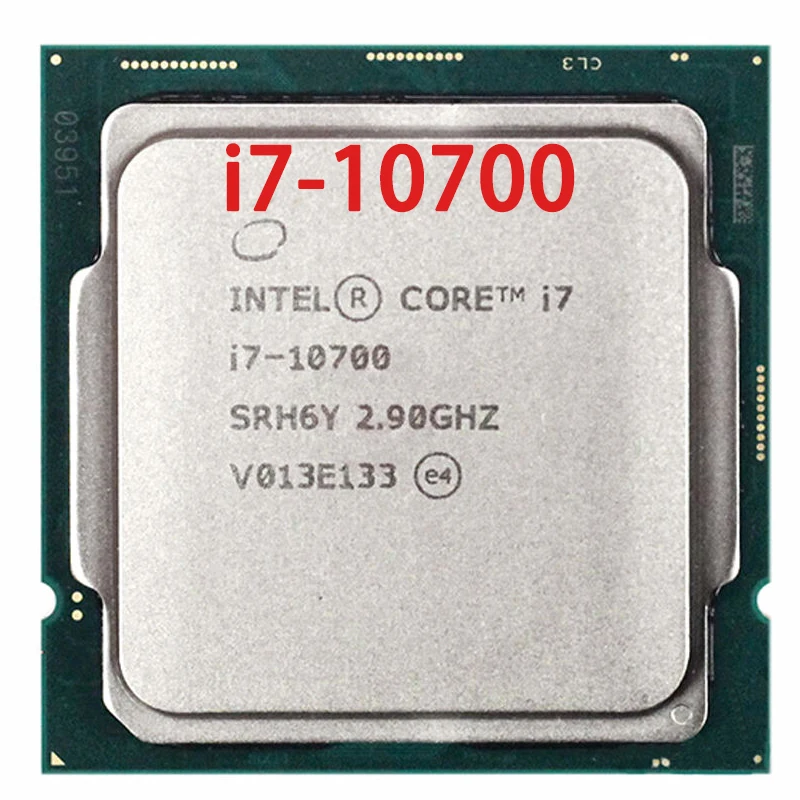 

Intel Core i7-10700 i7 10700 2.9 GHz Eight-Core 16-Thread CPU Processor L2=2M L3=16M 65W LGA 1200