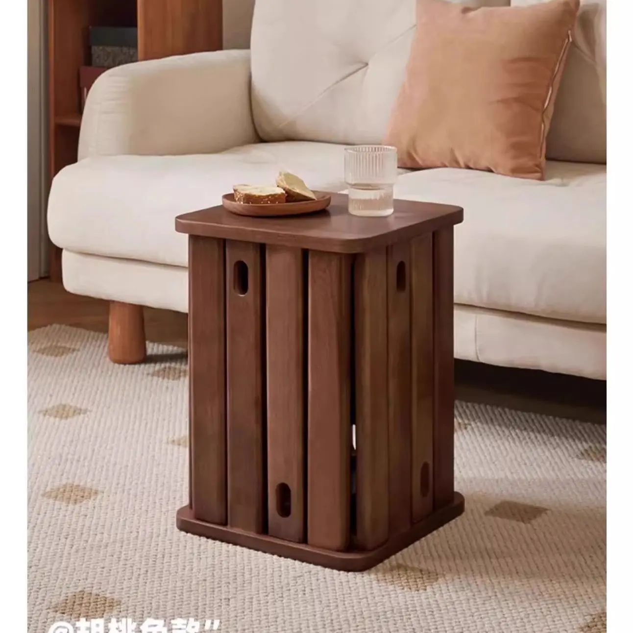 Массив дерева можно штабелировать маленькая скамейка для дома гостиной столовой