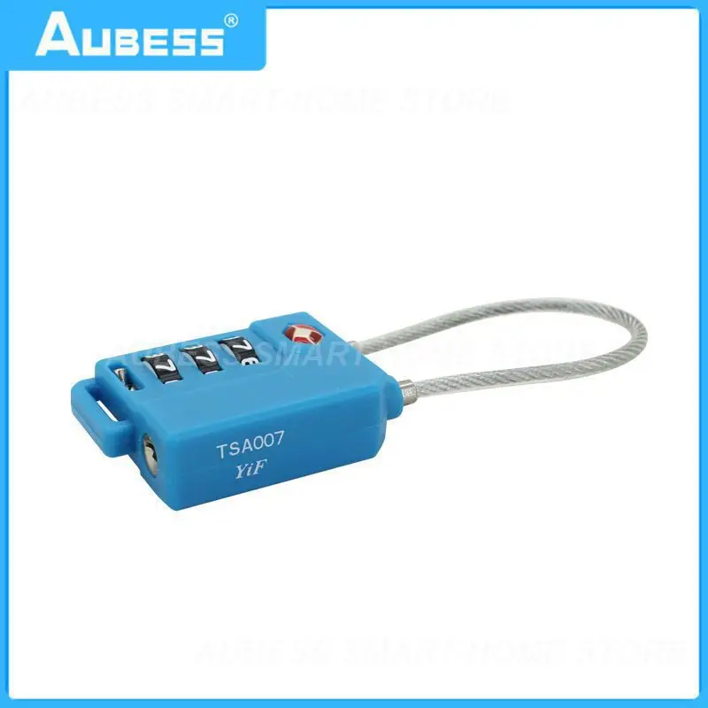 

Замок Tsa из цинкового сплава, замок с 3-значным паролем для чемоданов и сумок, 4 мм