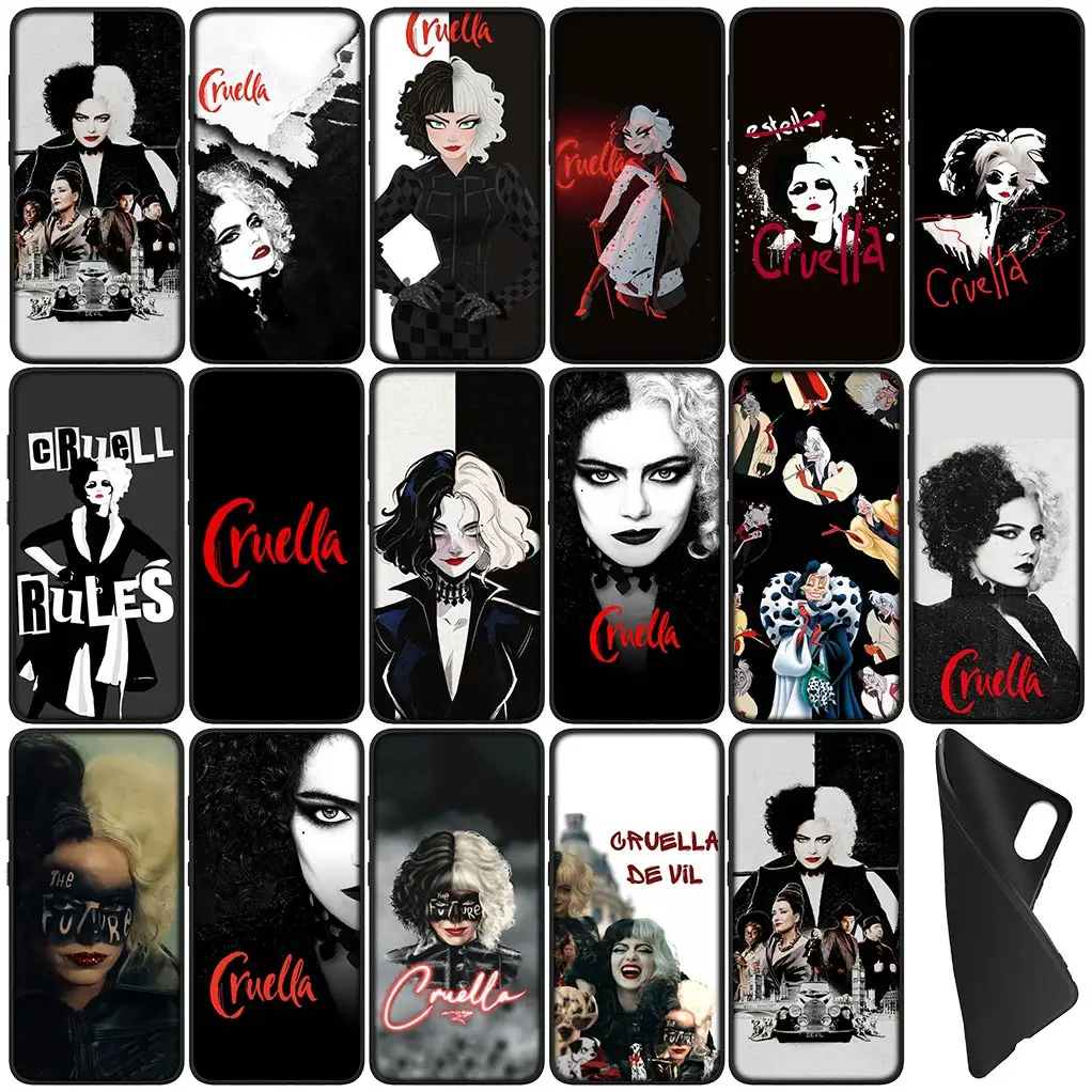 Чехол DeVil Cruella De Vil для Xiaomi Redmi Note 10 12 Pro 10A 10C 12C 10X 10S 8T C