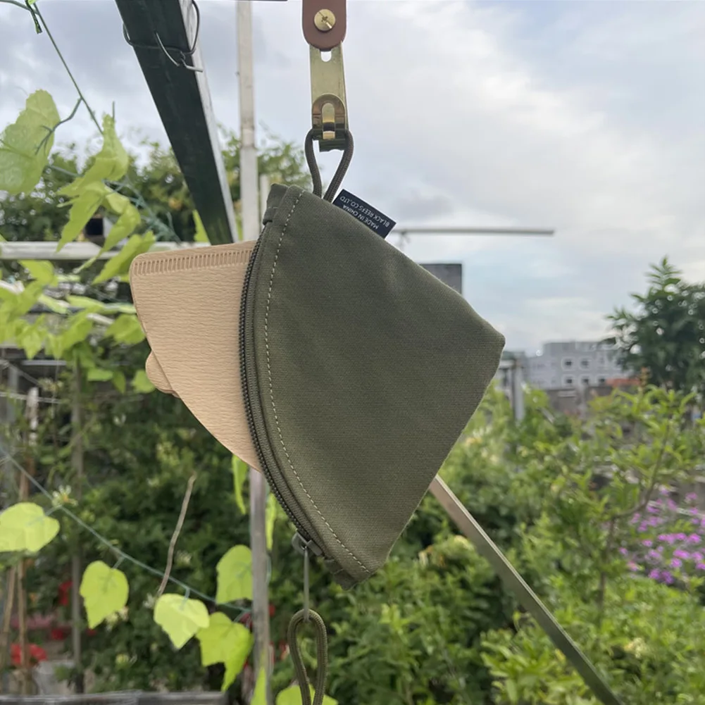 

Conveniently Stores Your Coffee Filter Papers Hand Drip Accessory Bag Perfect for Camping Hiking Climbing and Other Adventures