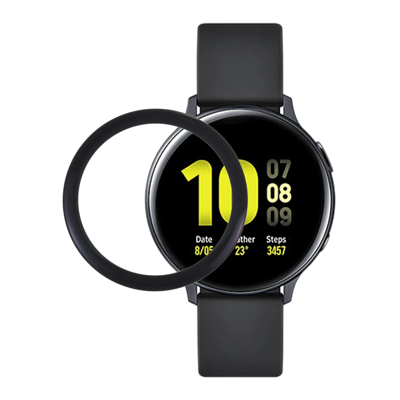 Original Front Screen Outer Glass Lens For Samsung Galaxy Watch Active2 Aluminum 40mm SM-R830