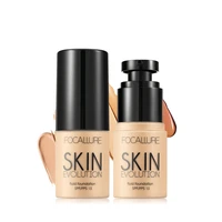 focallure base face liquid foundation cream full coverage concealer oil control easy to wear soft face makeup foundation