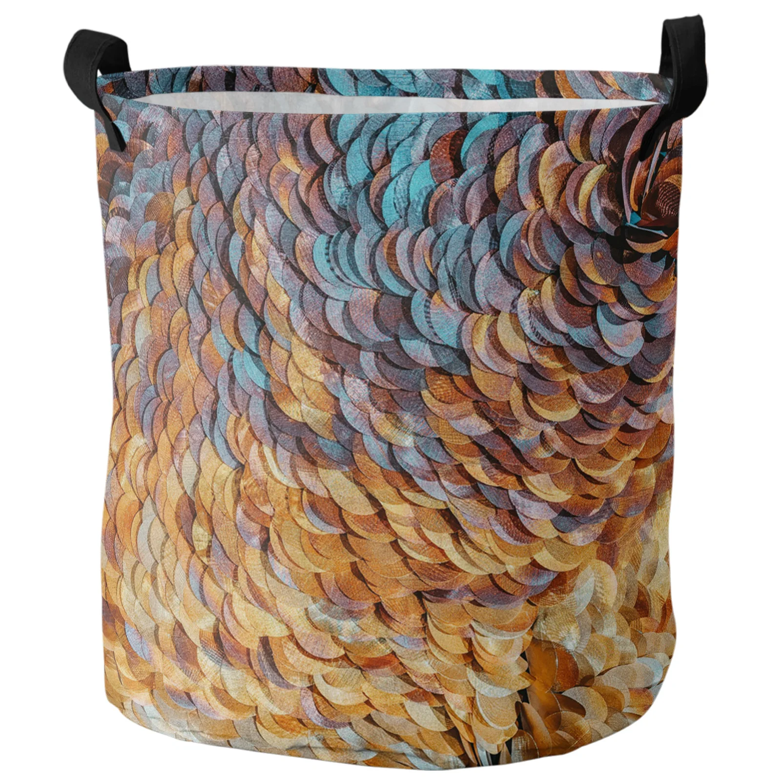 

Корзина для белья с градиентной текстурой, складная корзина из ткани «Оксфорд» для грязного белья, органайзер для ванной комнаты, корзина д...