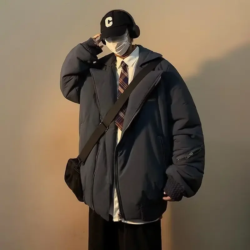 Винтажное рабочее пальто с хлопковой подкладкой в американском стиле для мужчин