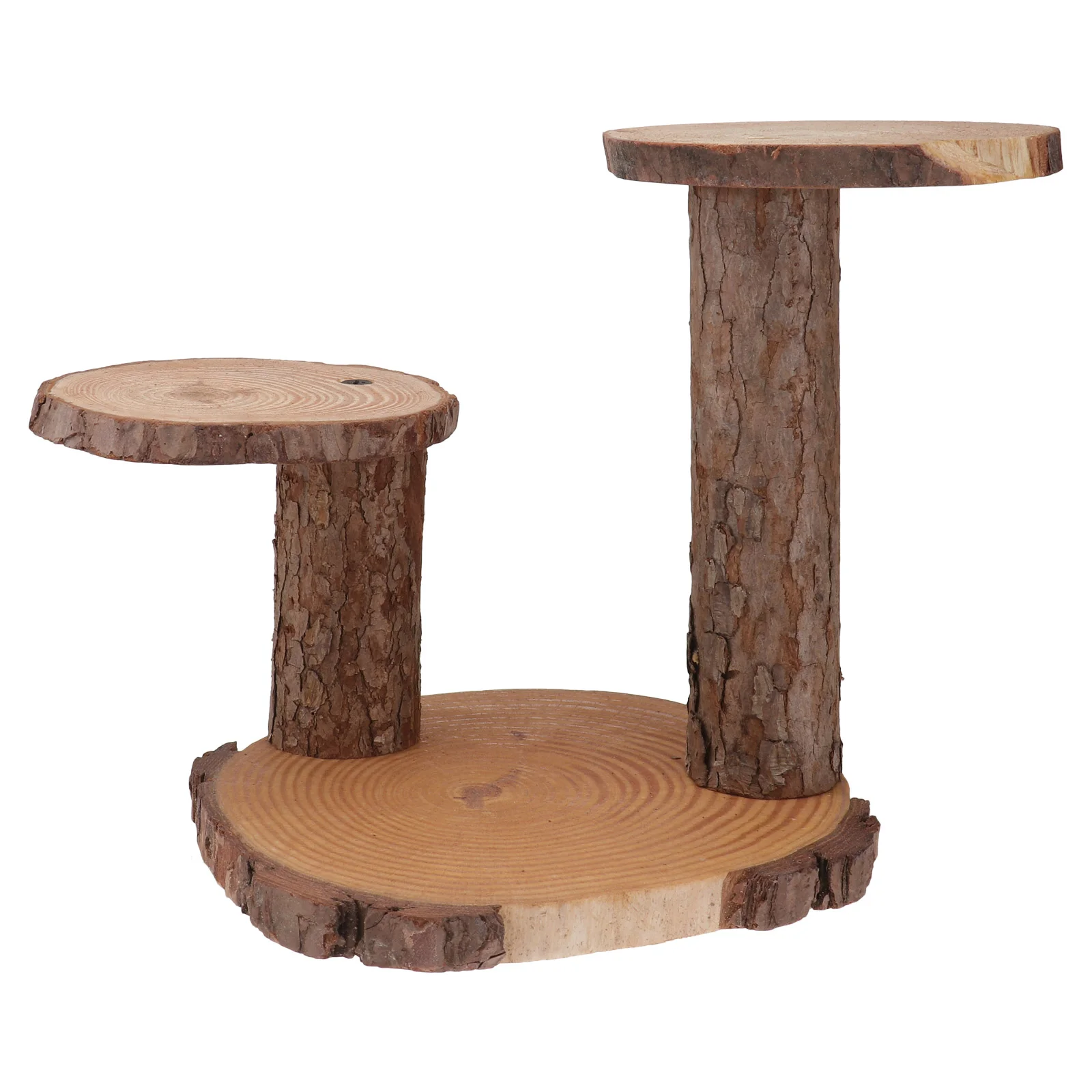 

1pc Multilayer Flower Pot Stand Wooden Flower Pot Holder Balcony Display Rack