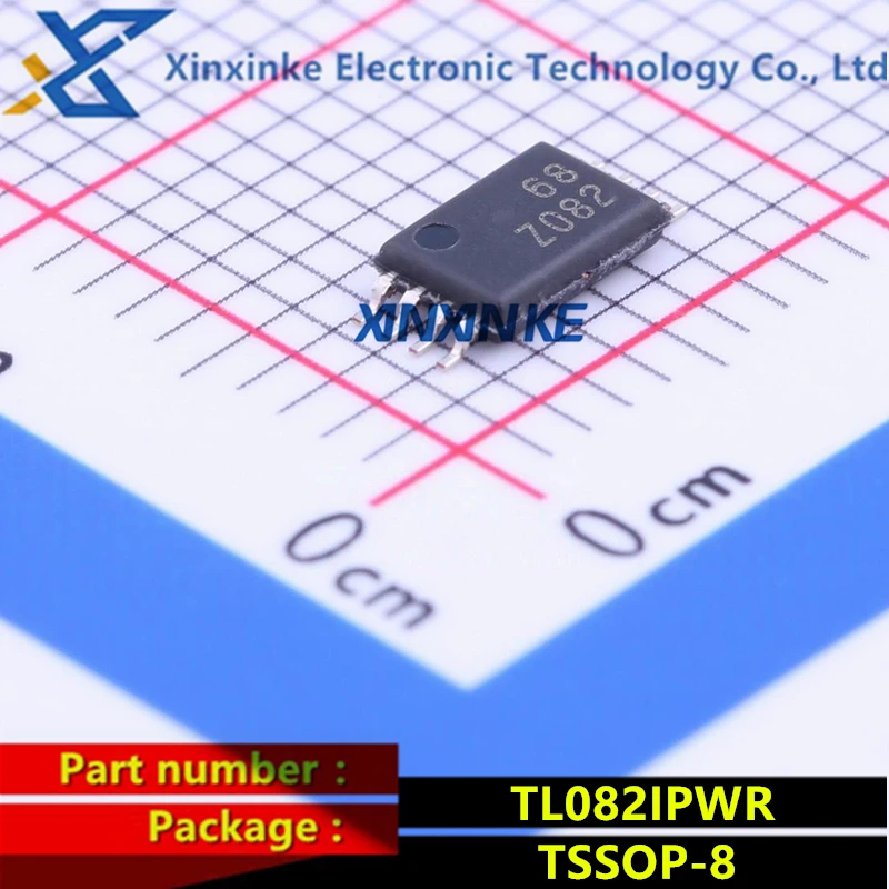 

TL082IPWR TSSOP-8 Mark: Z082 Operational Amplifiers - Op Amps Dual JFET-Input Amplifier ICs Brand New Original