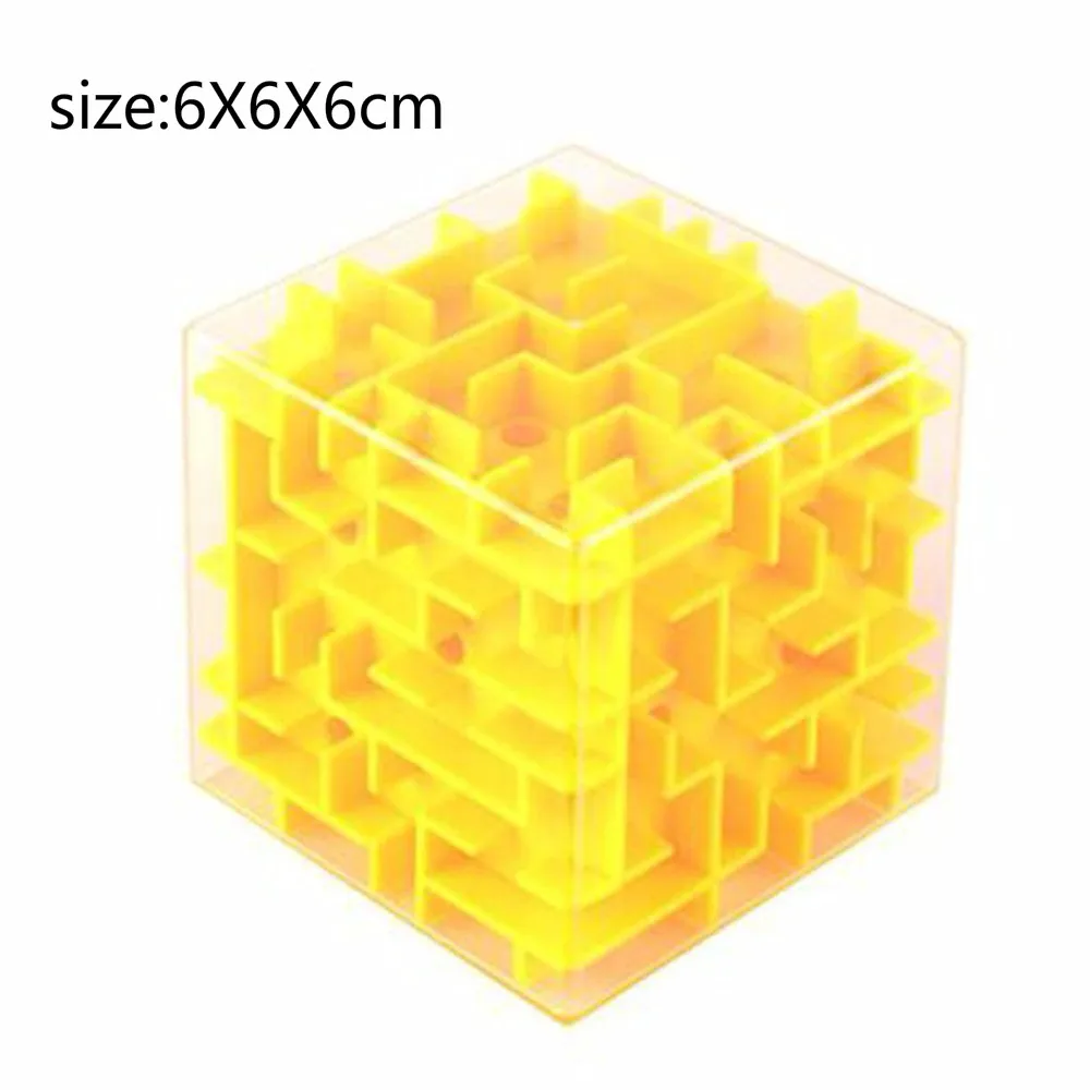 3D волшебная игрушка лабиринт Интеллектуальный головоломка мяч скорость логика
