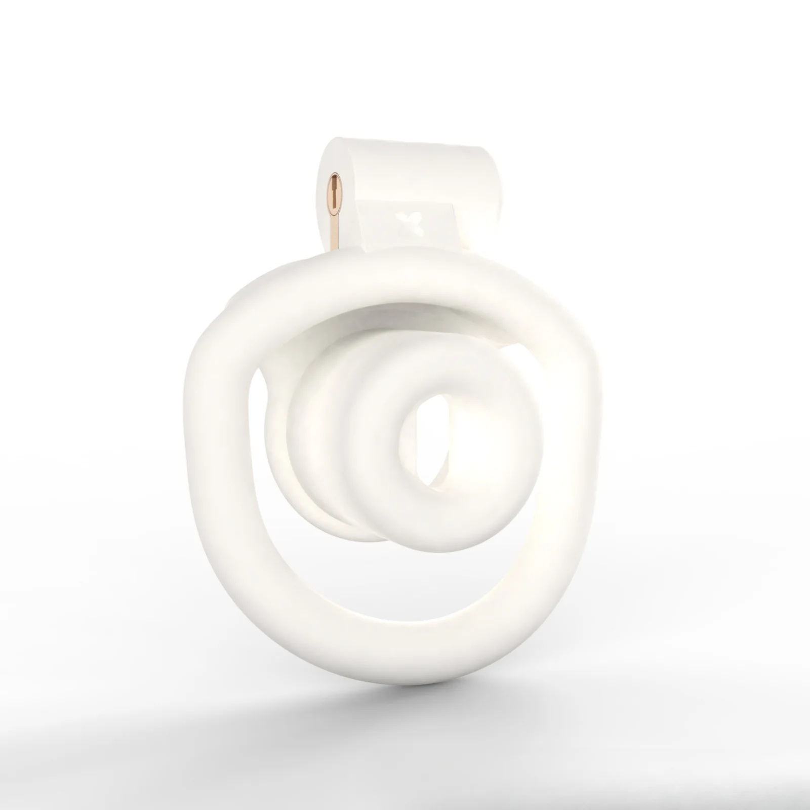 Клетка верности из АБС-пластика с кольцами 4 размера