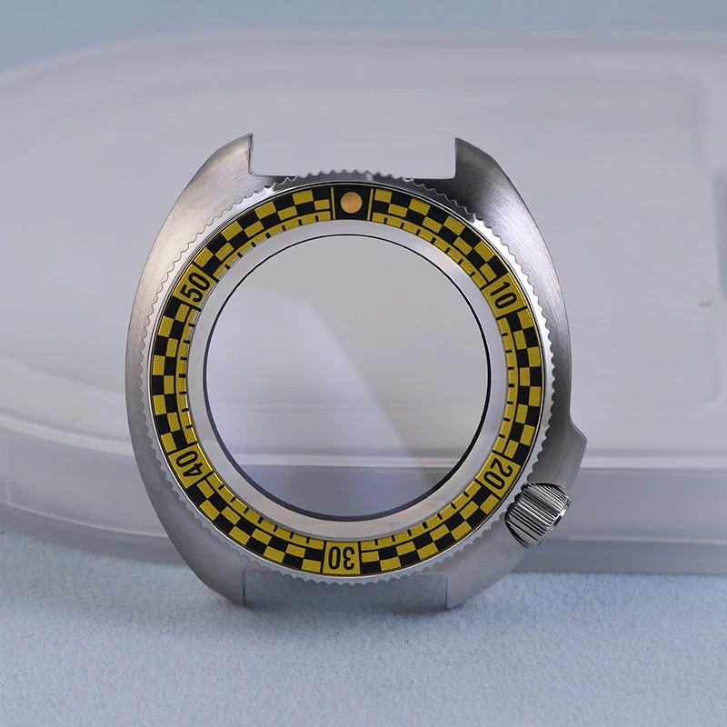 HEIMDALLR 6105 Стальные часы с черепахой MOD Diy Корпус для часов дайвинга Подходит NH35/36