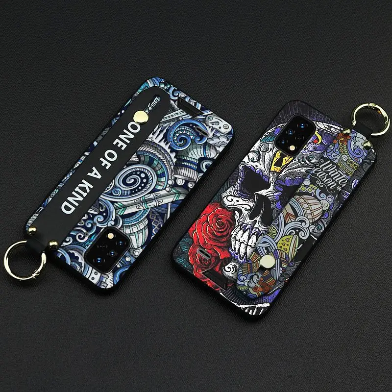 phone holder tpu phone case for umidigi bison x10gx10g nfc cute back cover lanyard new arrival free global shipping