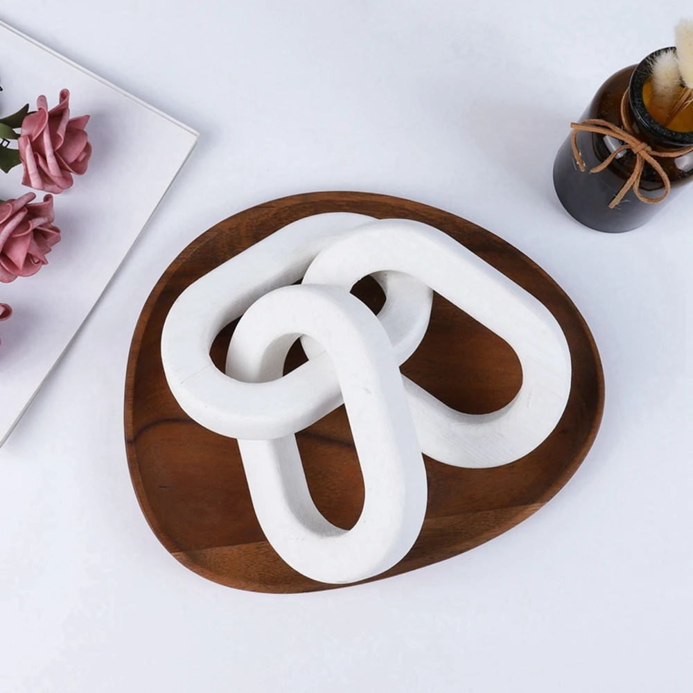 Деревянное кольцо с пряжкой в стиле бохо деревянная цепочка настольное