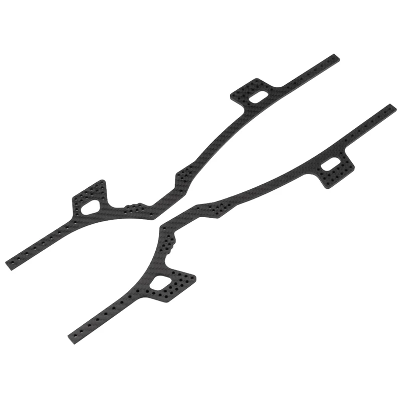 

Carbon Fiber Frame Girder Side Frame Rails For 1/10 RC Crawler SCX10 I II III LCG Chassis Axial 90046 90047 86100 Parts