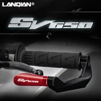 22mm 78 inch carbon fiber handlebar grips guard brake clutch levers guard protection for suzuki sv650 sv 650 s x 1999 2020