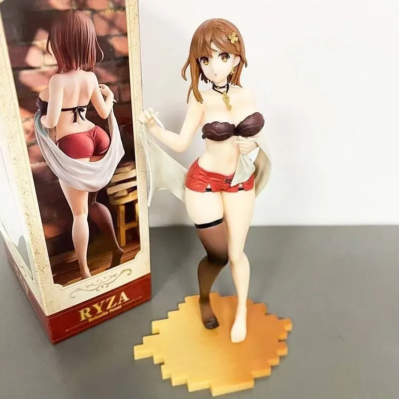 22 см Atelier Ryza Ushinawareta Denshou to Himitsu no Yousei Reisalin Stout фигурка ПВХ Экшн Коллекционная