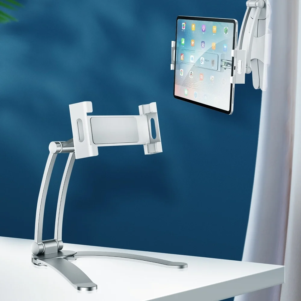 

Foldable Wall Mount Tablet Holder Desktop For Samsung Xiaomi Stand iPhone Support iPad Air Pro Accessories Phone