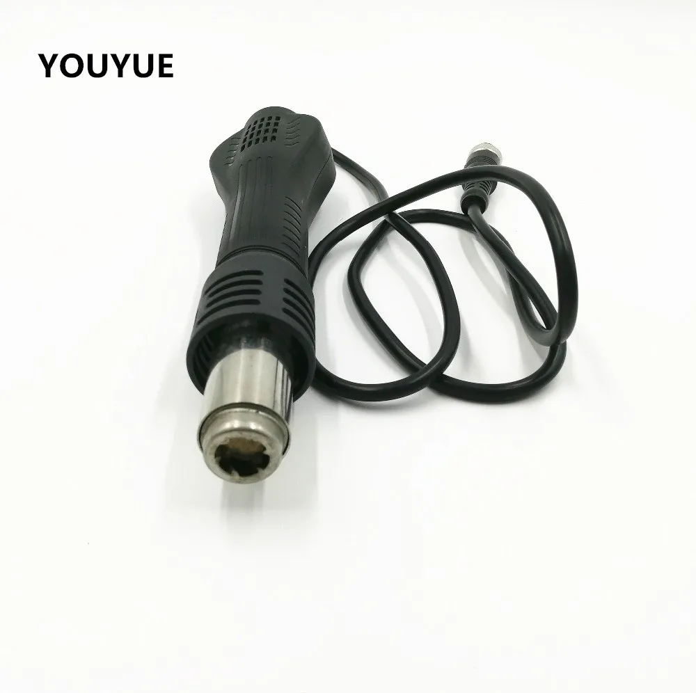 

Heat Gun Hot Air Gun Handle For YOUYUE 858 858D+ 8586 Rework Soldering Station Hot Air Gun 8 Holes